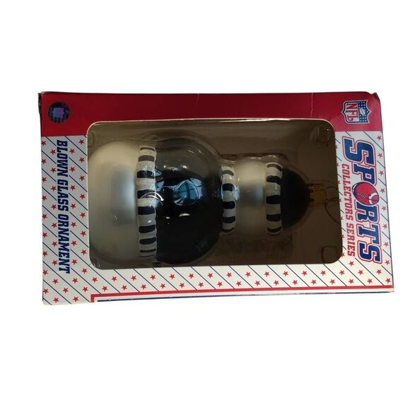 NFL New England Patriots Blown Glass Ornament NWT - Picture 4 of 15